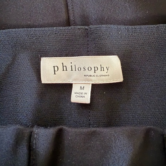 Philosophy Women’s Black Leggings Size M - Picture 10 of 11